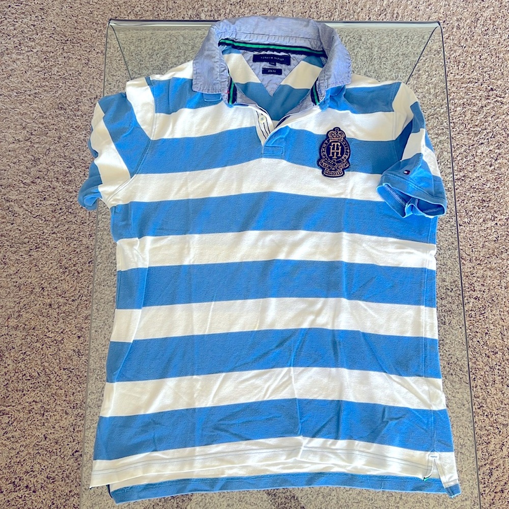 Tommy Hilfiger XXL slim fit New York polo shirt